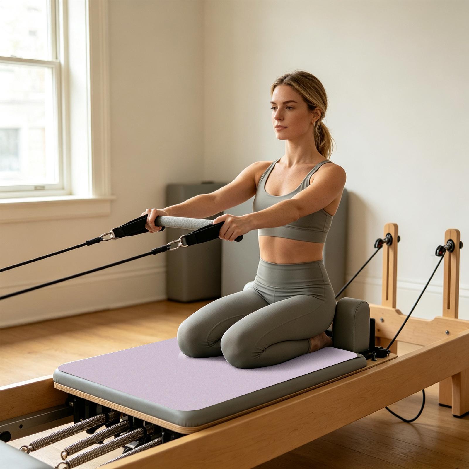 Pilates & Yoga Vida - 리포머용 부드러운 대형 두꺼운 접이식 수건,