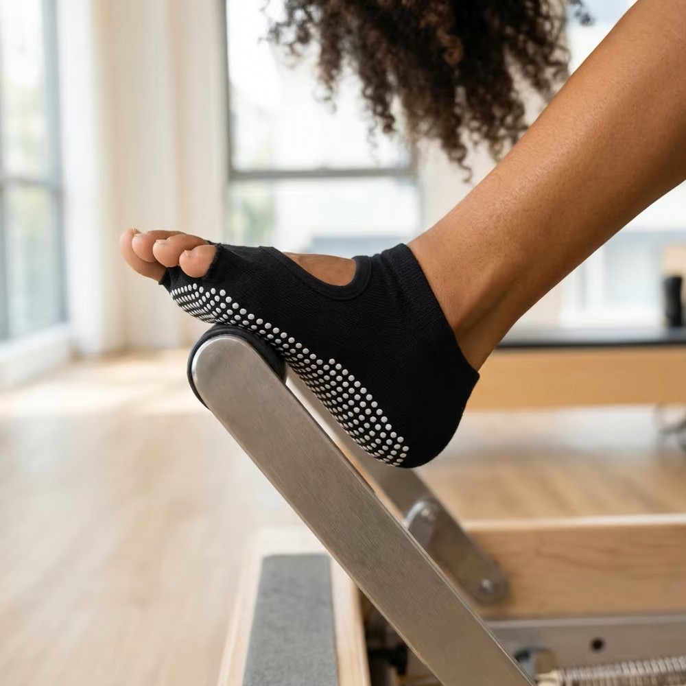 등이 없는 5발가락 요가 양말, 통기성 좋은 피트니스  - Medias Para Pilates Y Yoga 리뷰 및 가격